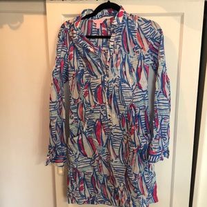 Lilly Pulitzer dress/ swim cover up M
